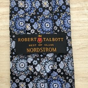 Robert Talbott BEST OF CLASS Sewn Tie Black/Blue